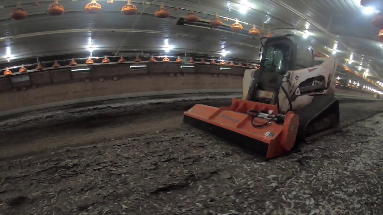 Creek View Skid Steer Poultry Litter Pulverizer