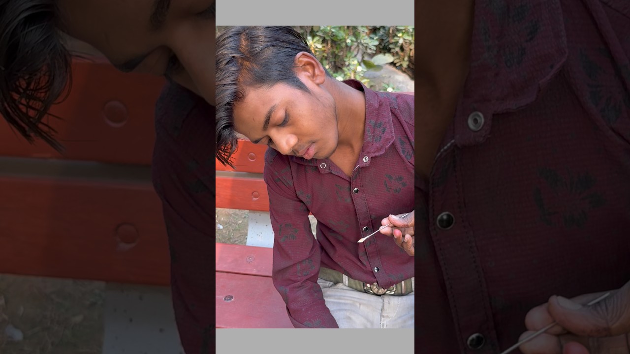 Deep Earwax👂 Remove At Indian Street #asmr #earcleaning #satisfyling #ytshorts #shortsfeed #shorts