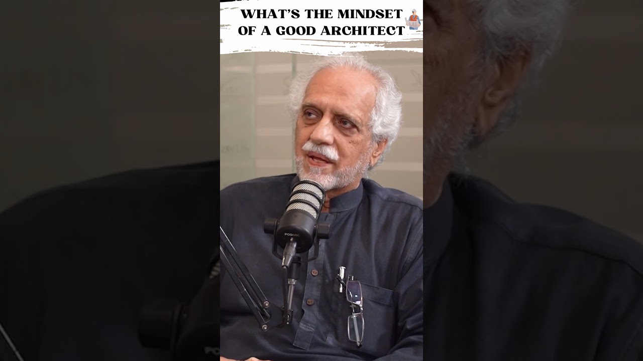 What's the mindset of a good architect?