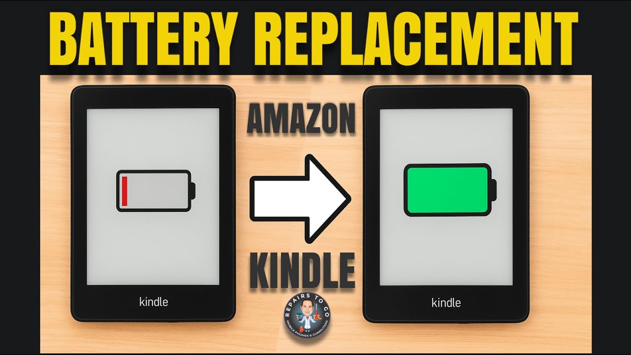 Amazon Kindle Battery Replacement | Video Repair Guide