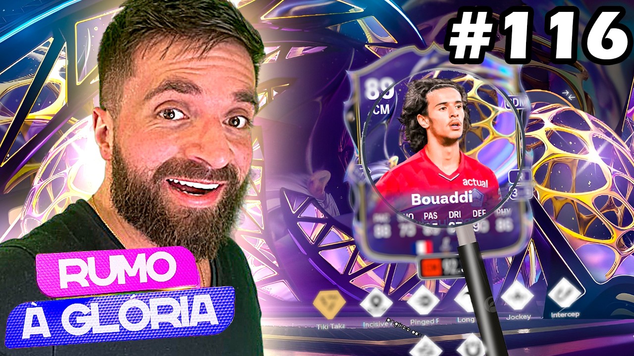 ENCONTRAMOS UM MONSTRO ESTRELA DO FUTURO E EVOLUÍMOS PRO TIME TITULAR!! - RAG PD #116 - EA FC 26 UT