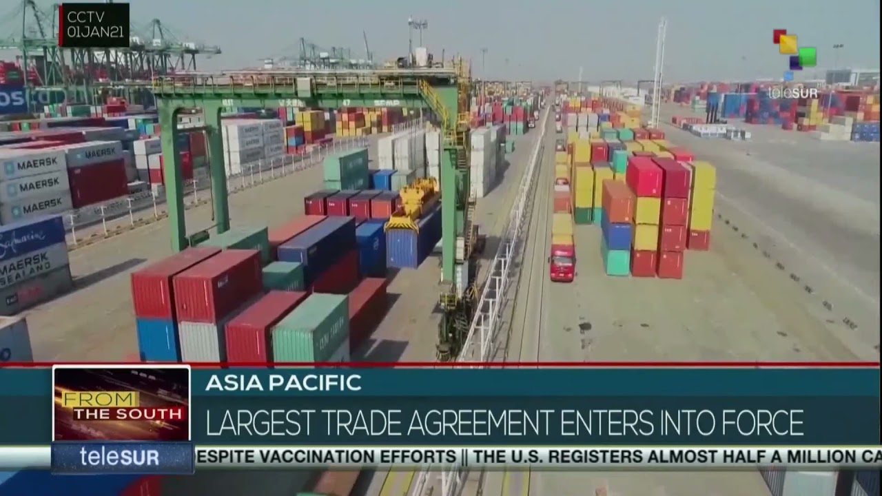 Asia pacific largest trade agreement enters into force
