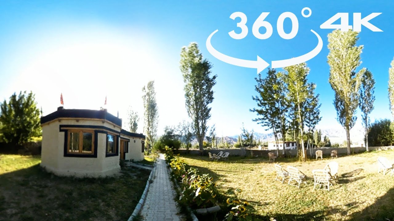 Ladakh Sarai Resort | Outside the Mud Huts | 360 4K