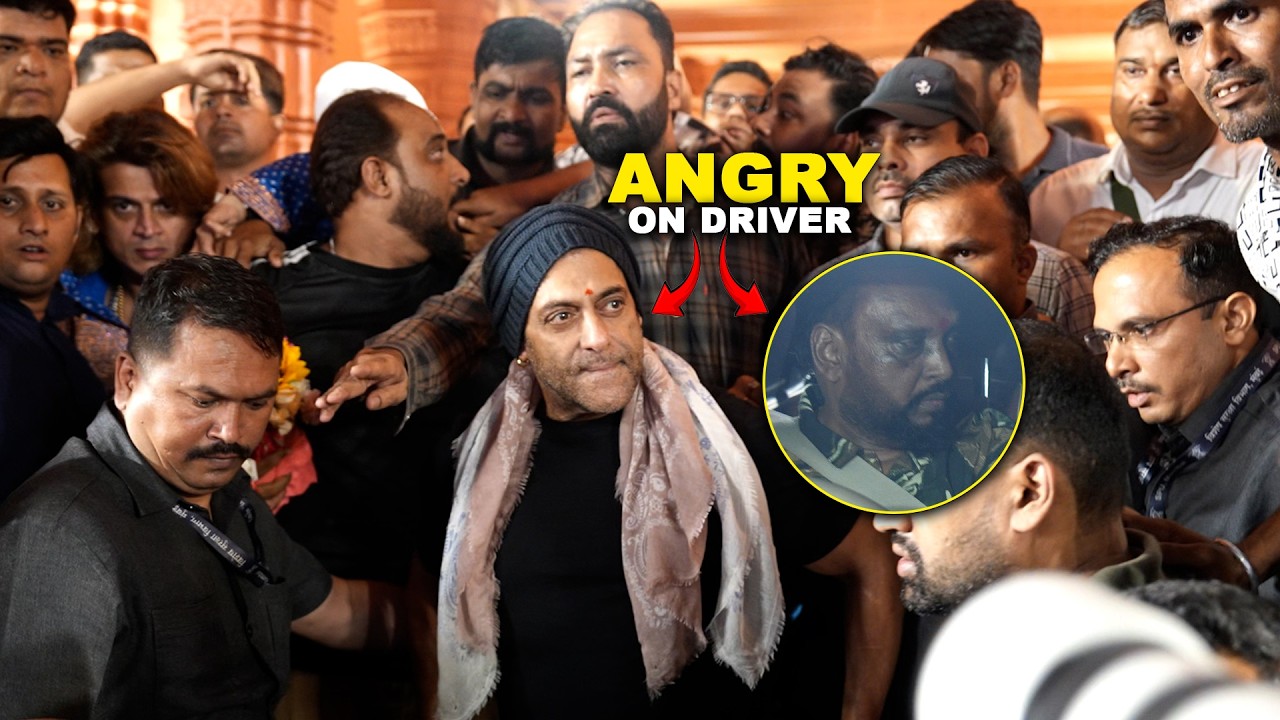 Salman Khan Gets ANGRY at Driver After Fan&rsquo;s Foot Comes Under the Car