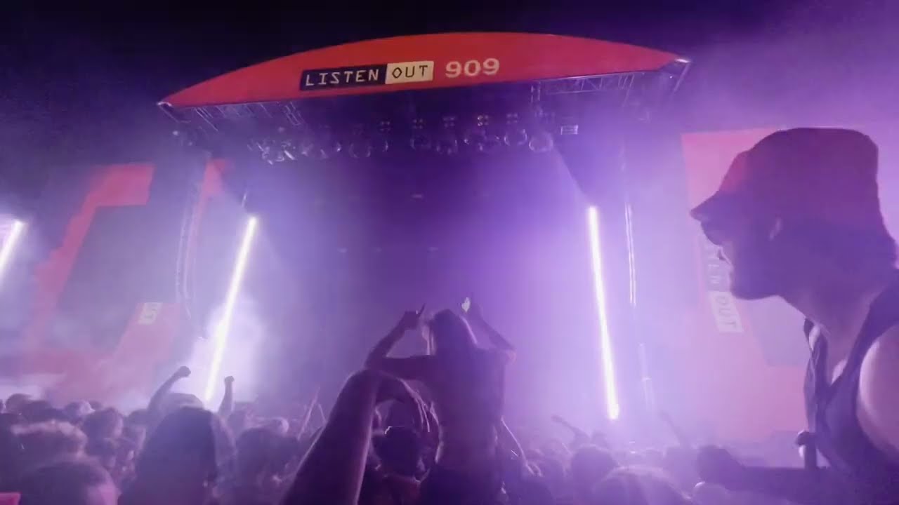Four Tet and some of Skrillex Live at Listen Out