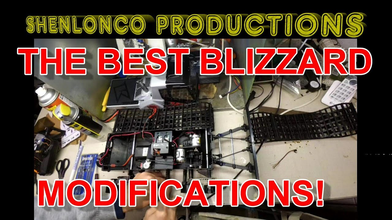 Kyosho Blizzard FR Must have modifications! Best hop up mods !