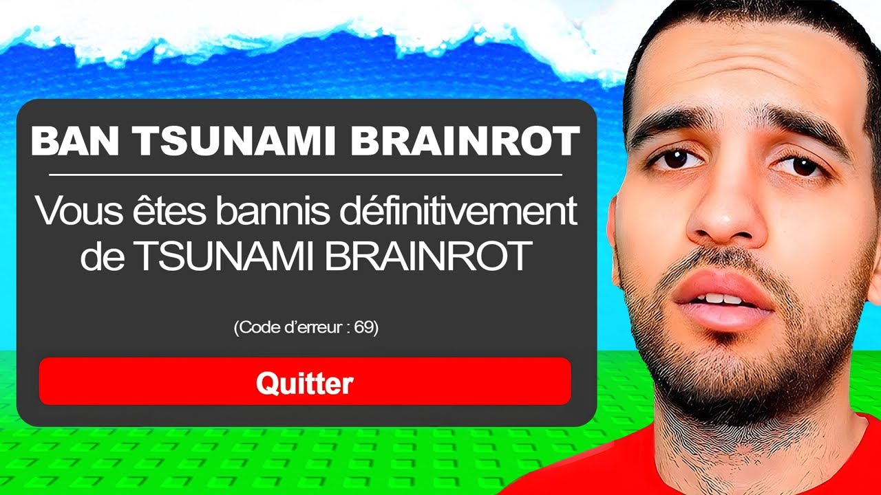 J'ai été BANNI de TSUNAMI BRAINROT…