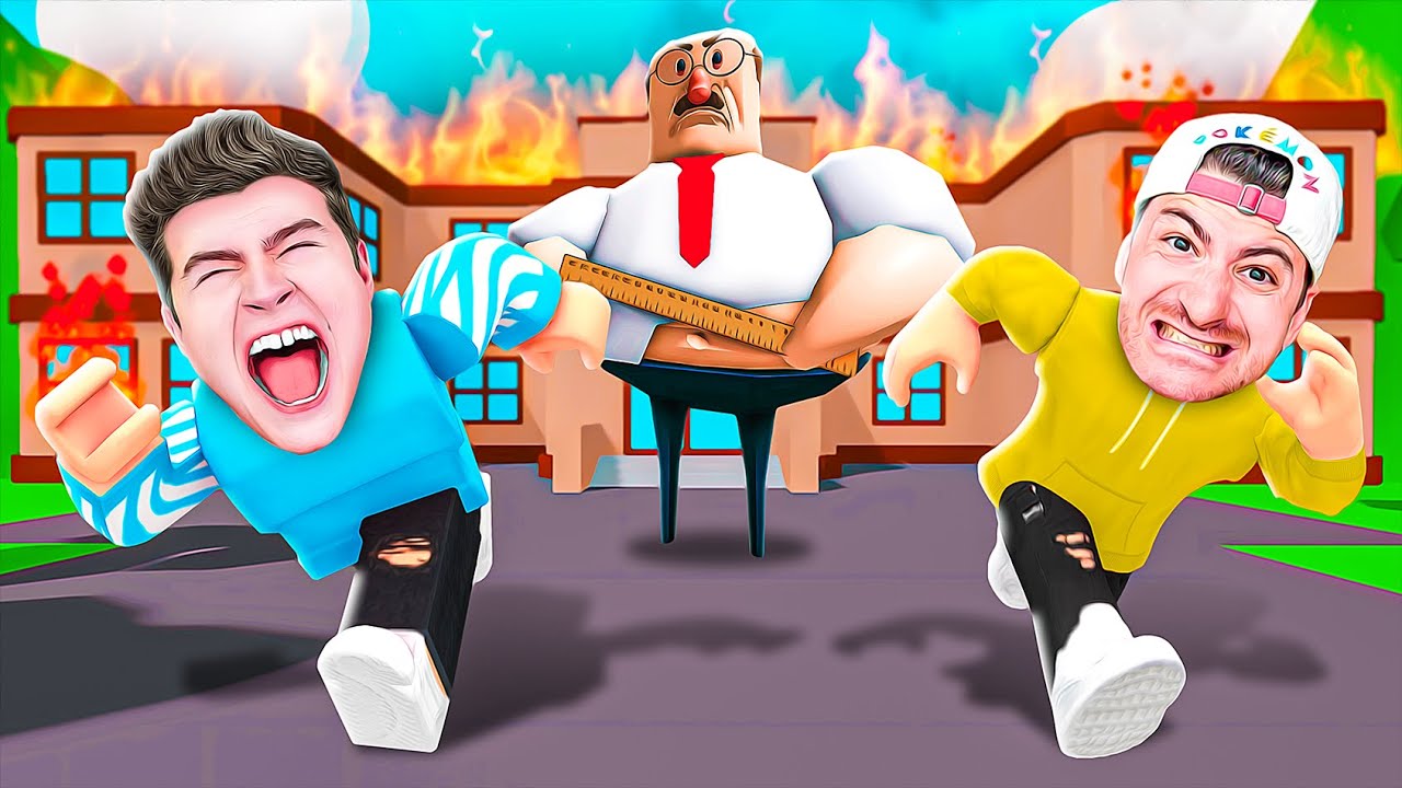 Ich PRANKE HEIMLICH im TEAM SCHUL AUSBRUCH und das geschah... (Roblox)