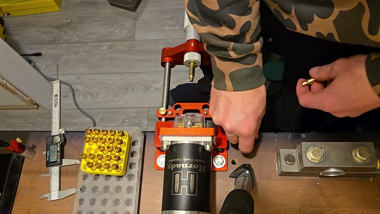 Using the Hornady 3in1 trimmer! 