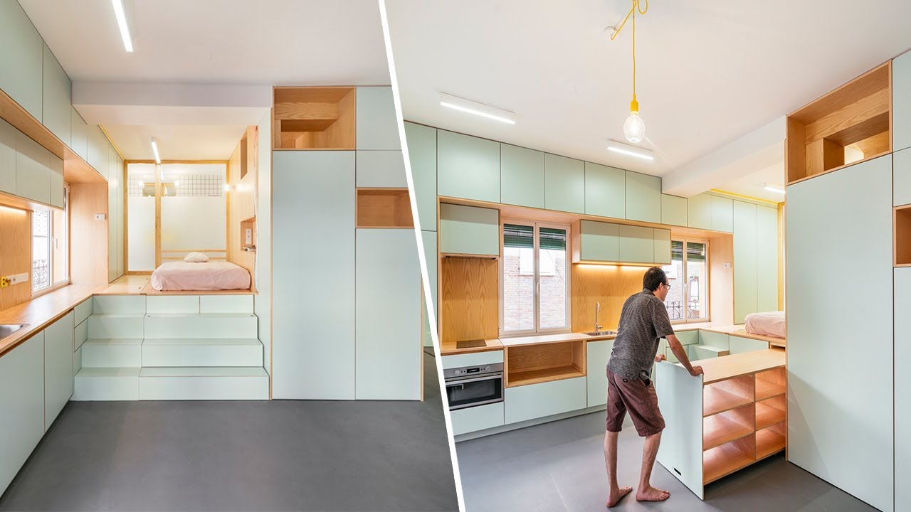 Amazing Space Saving Ideas  -Smart Furniture ▶10