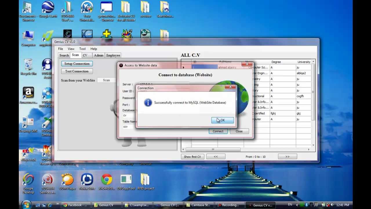 Genius CV, Scan CV part2