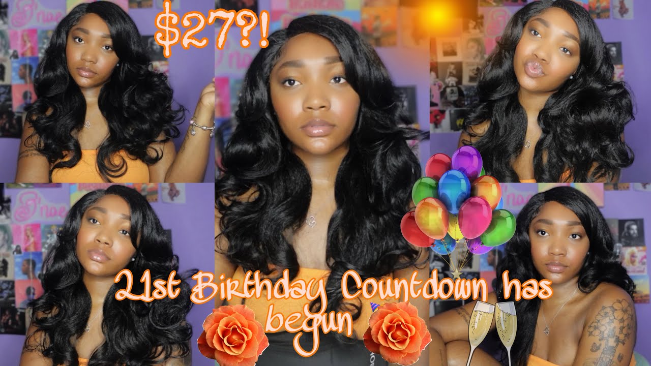 $27 OUTRE SYNTHETIC GLUELESS HD LACE WIG|GAIA