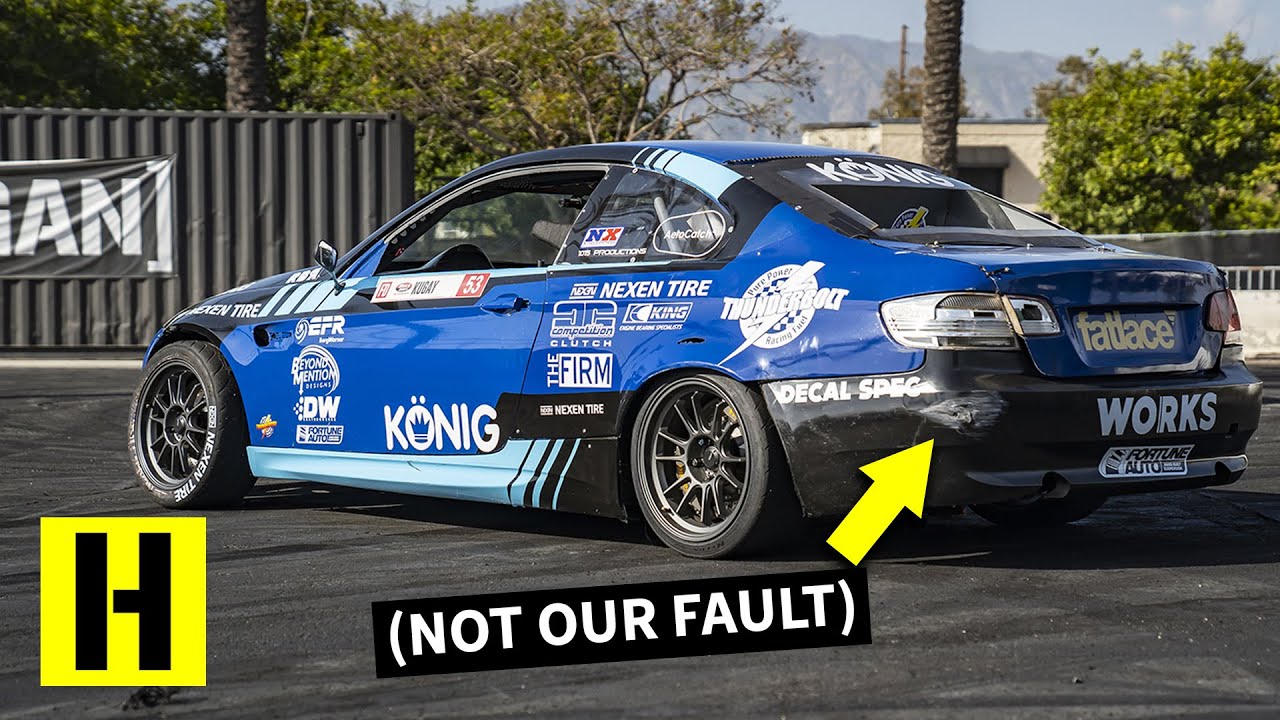 600HP 2JZ Powered BMW Gets Danger Close to the Trailer. The Bar has Been Raised