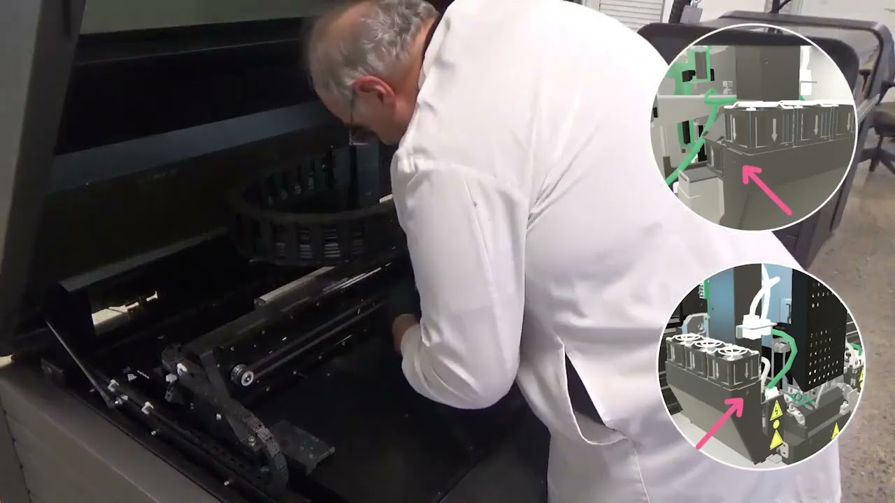 Stratasys Academy | Série J8: Substituição do duto de ar esquerdo