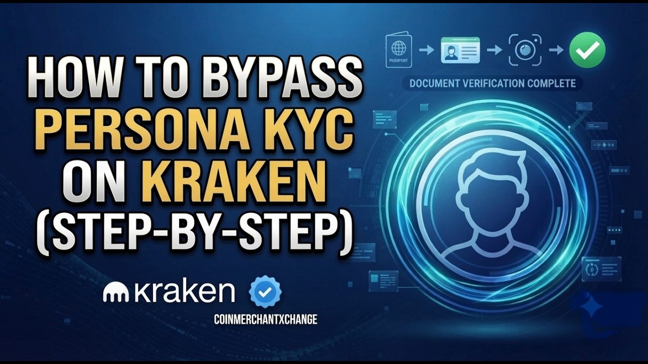 HOW TO BYPASS PERSONA KYC VERIFICATION ON KRAKEN (STEP-BY-STEP GUIDE)