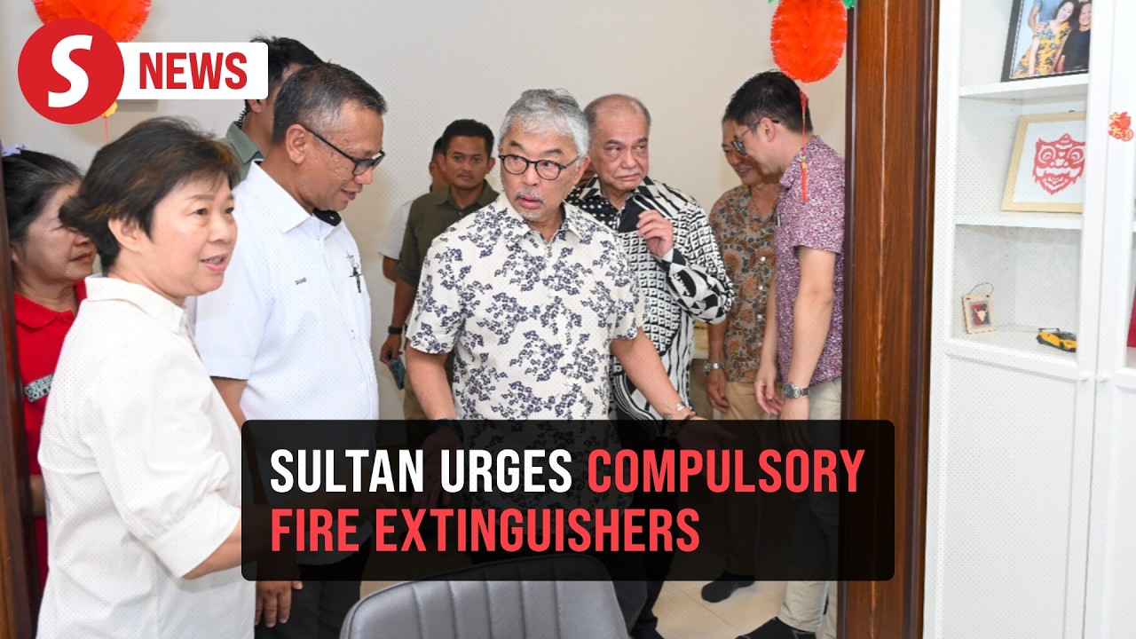 Sultan of Pahang urges compulsory fire extinguishers in every home