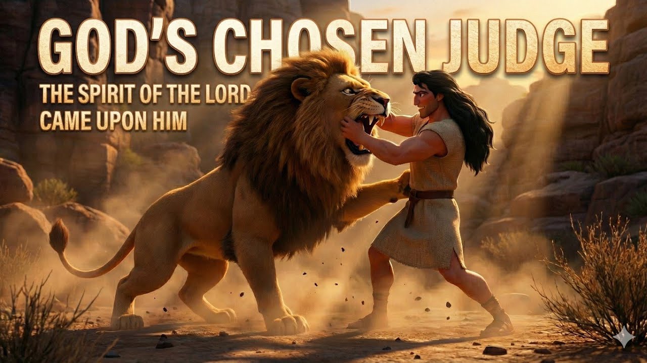 SAMSON: Strength, Betrayal, and the Final Sacrifice | Journey of Faith