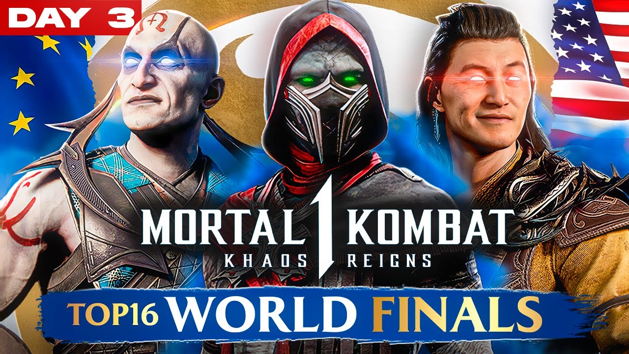 $2000 TOP16 WORLD FINALS (DAY 3): Ragequits, Upsets & Surprises [Mortal Kombat 1]