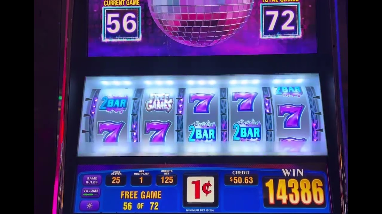 HOT PINK 7S/ I COULDN'T BELIEVE THAT FREE GAME PAYOUT
