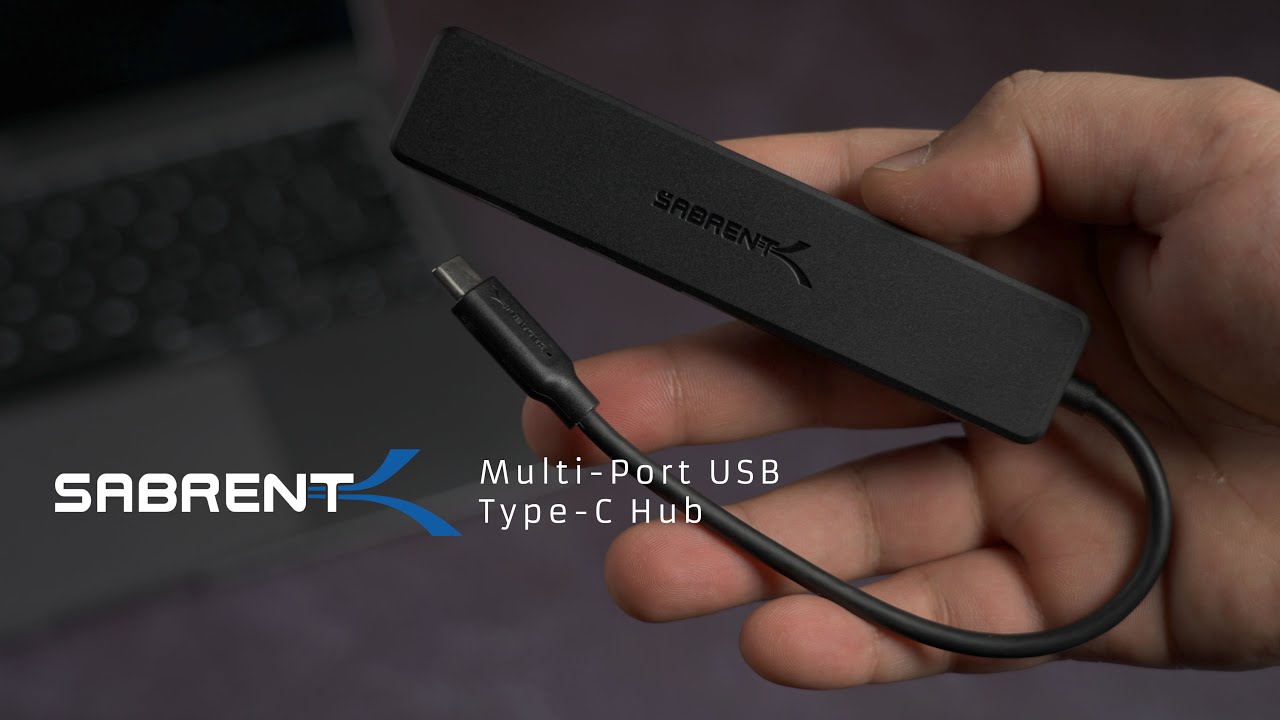 SABRENT Multi Port USB Type C Hub #SHORTS