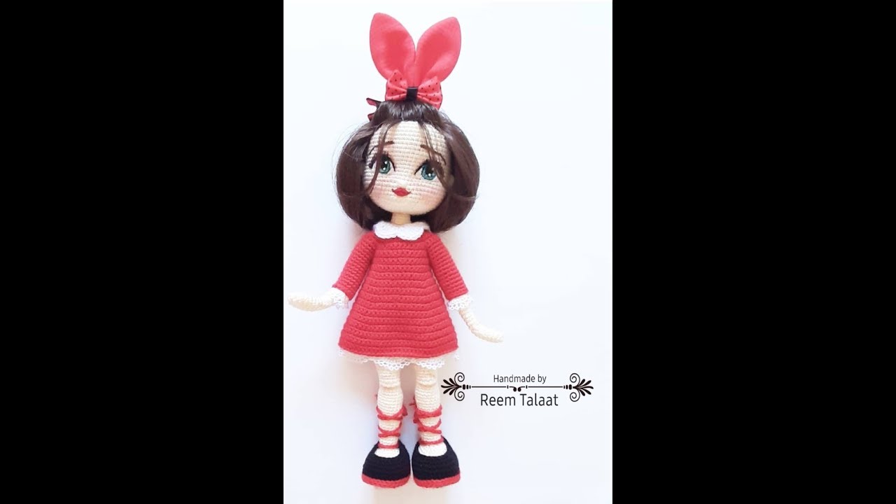 ج٧#تركيب_شعر_حرارى_لدمية_اميجرومىpart7#Sew hair in the head