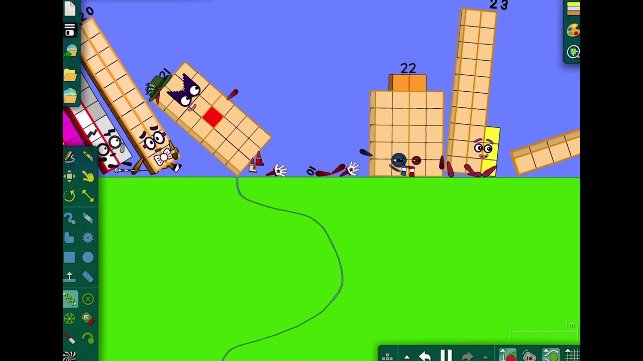Numberblocks Earthquake part1
