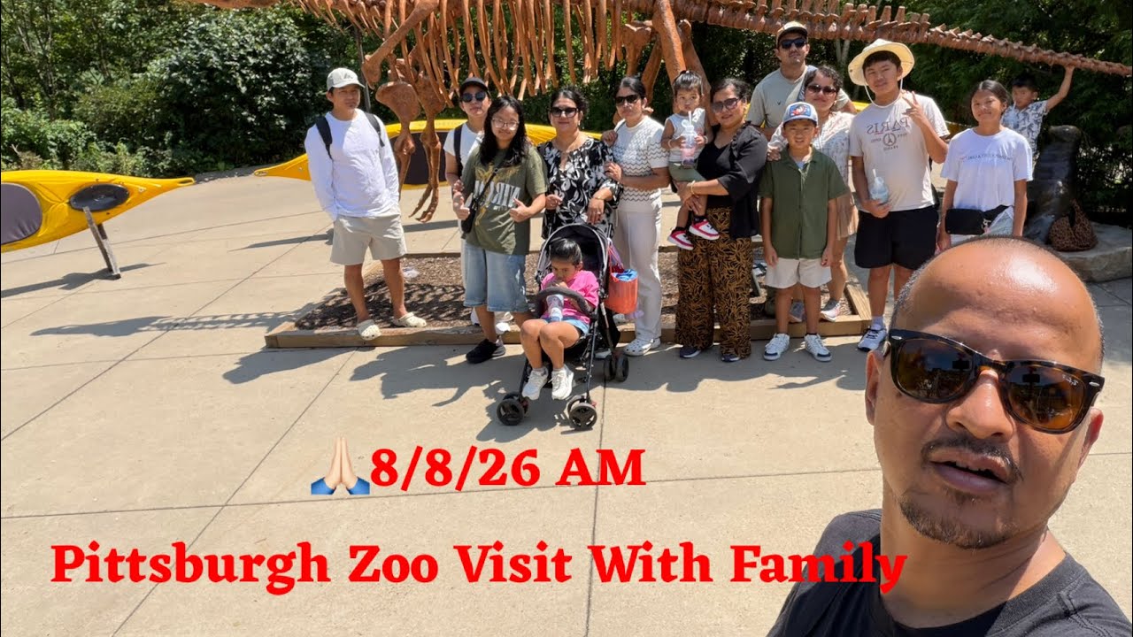 💐8/ 8/26🌷Pittsburgh Zoo Visit With Family 🙏🏻