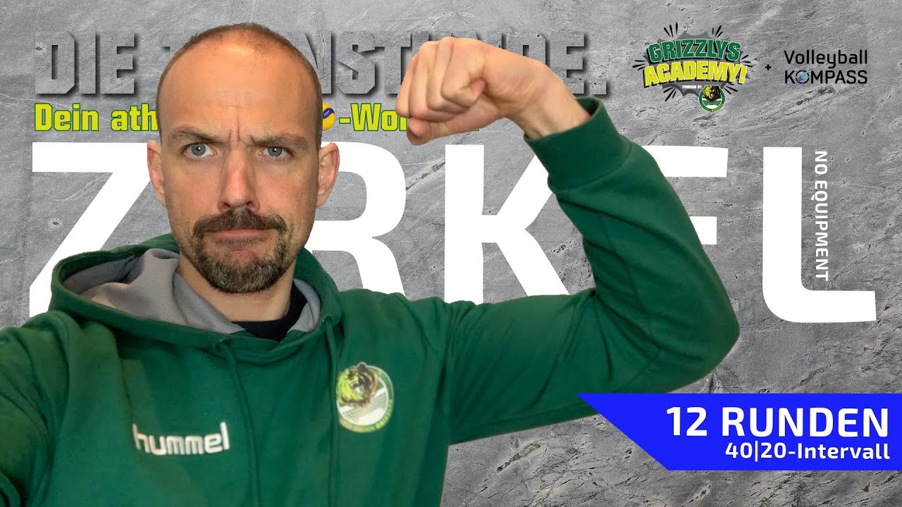 Powerzirkel mit dynamischen Kraftübungen | 12 Runden a 40-20