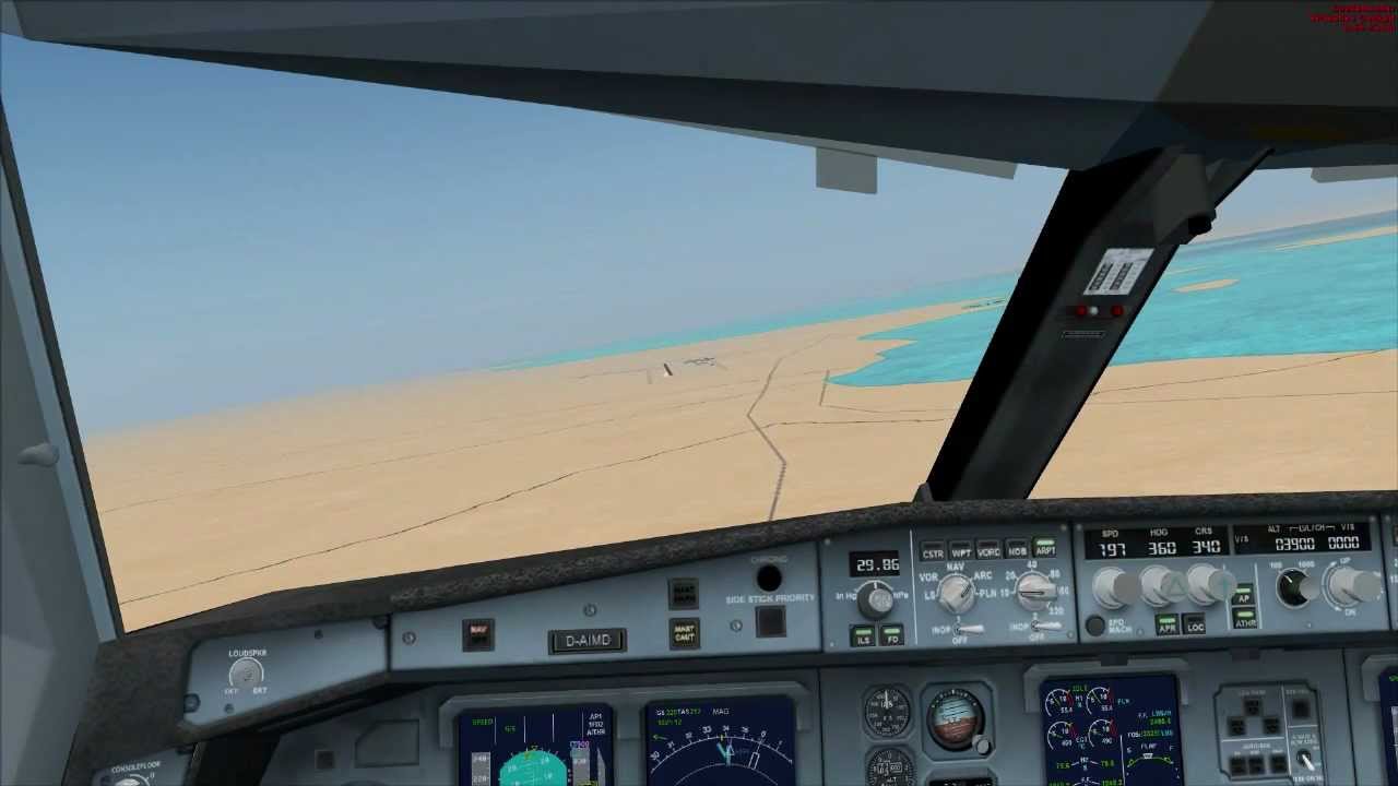 FSX Air Berlin von Köln/Bonn nach Hurghada Teil 2 Landung
