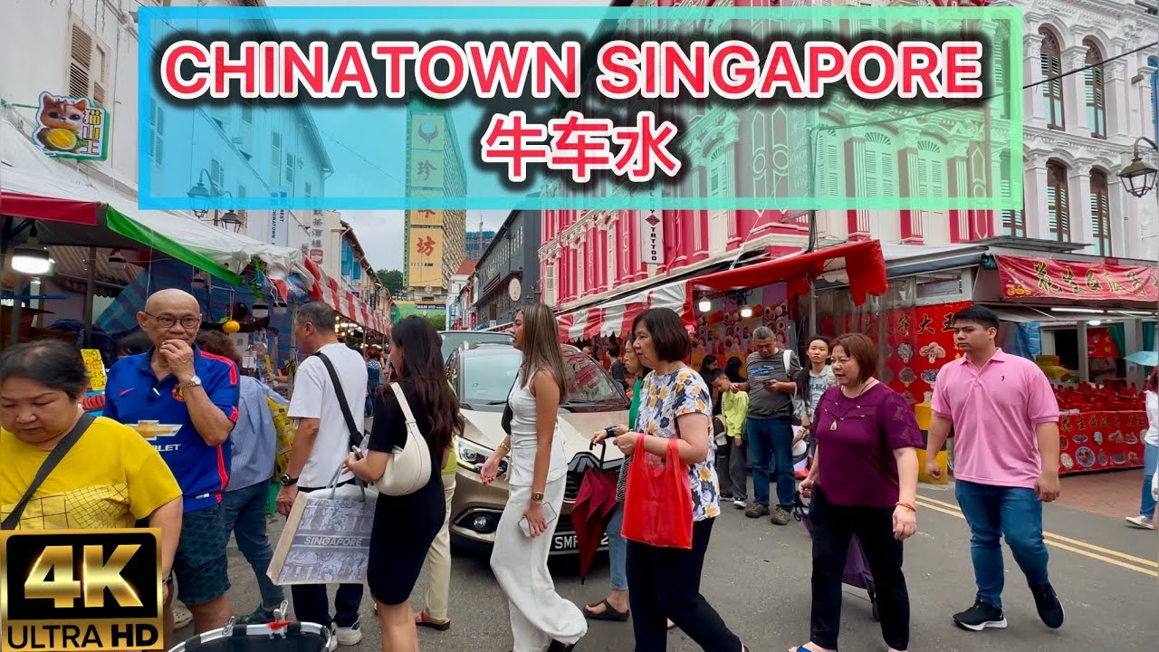 CHINATOWN SINGAPORE POV WALKS 4K