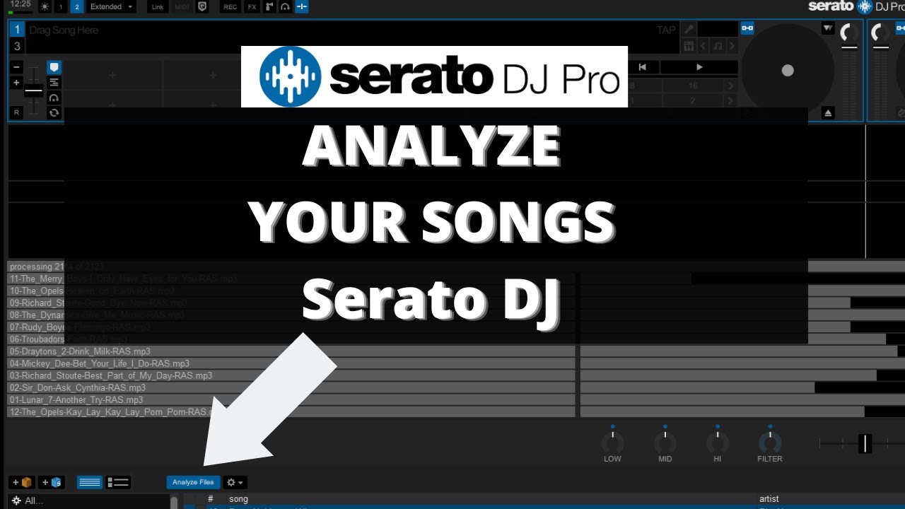 Как анализировать песни в Serato DJ Pro (ВАЖНАЯ ИНФОРМАЦИЯ ДЛЯ ДИДЖЕЕВ!)