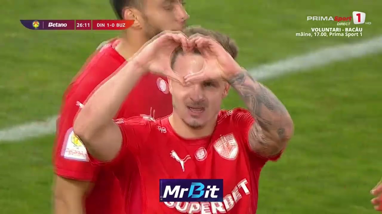 REZUMAT: Dinamo - Metalul Buzău 1-0. 