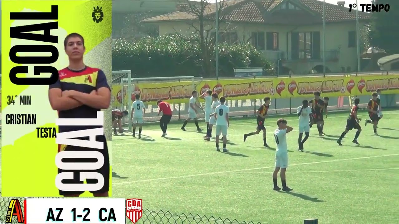 7^ GIORNATA RITORNO CAMPIONATO U16 AZZANO CITTA DI ALBINO
