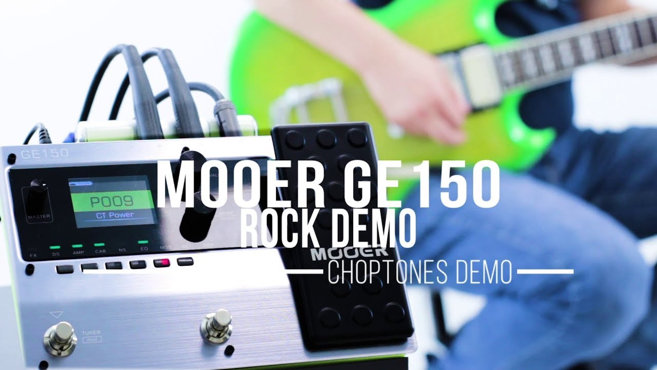 Mooer GE150  | Rock Demo