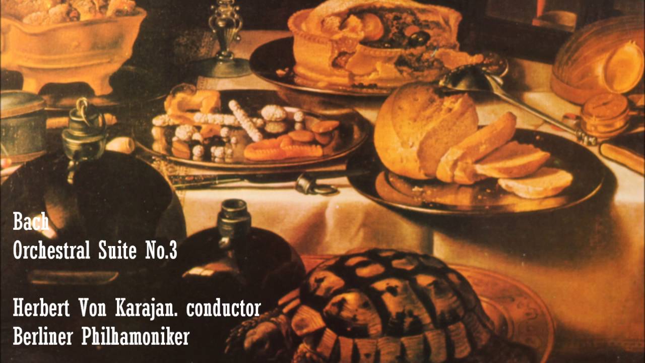 Bach, Orchestral Suite No 3, Karajan