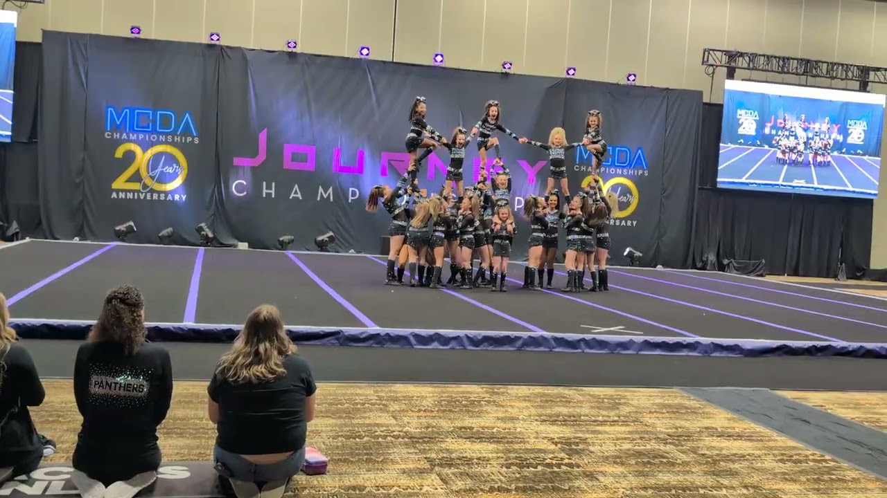SSGA Panthers All-star Cheer Explosion Junior Lvl 2 Day 1 Journey Nationals Feb. 2025 