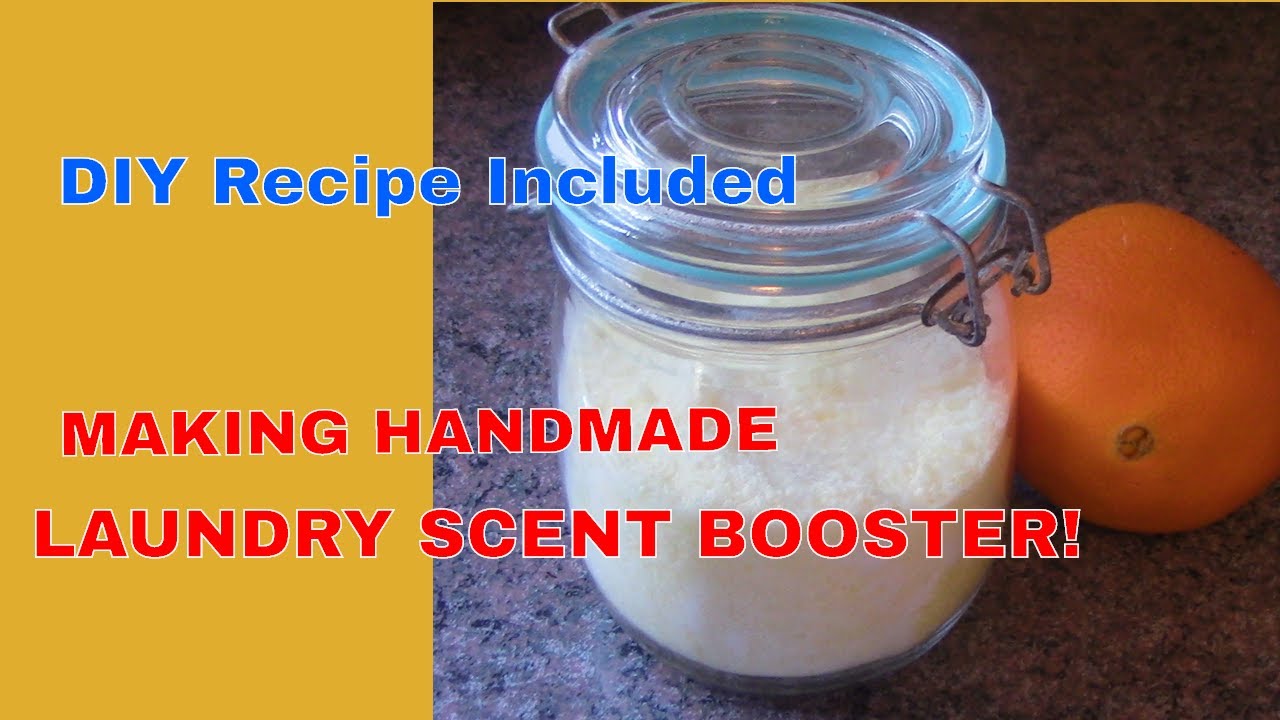 How To Make Laundry Scent Booster & Recipe
