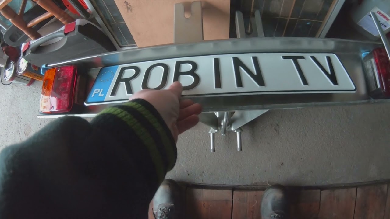 Serwis przegląd   bagażnika    rowerowego Twinny Load    na  hak w aucie .