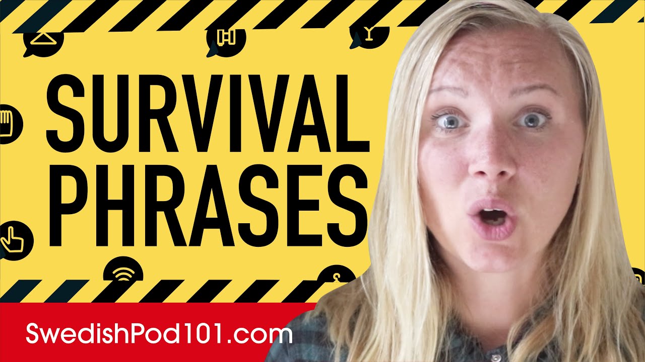 All Survival Phrases You Need in Swedish! Learn Swedish in 10 Minutes!