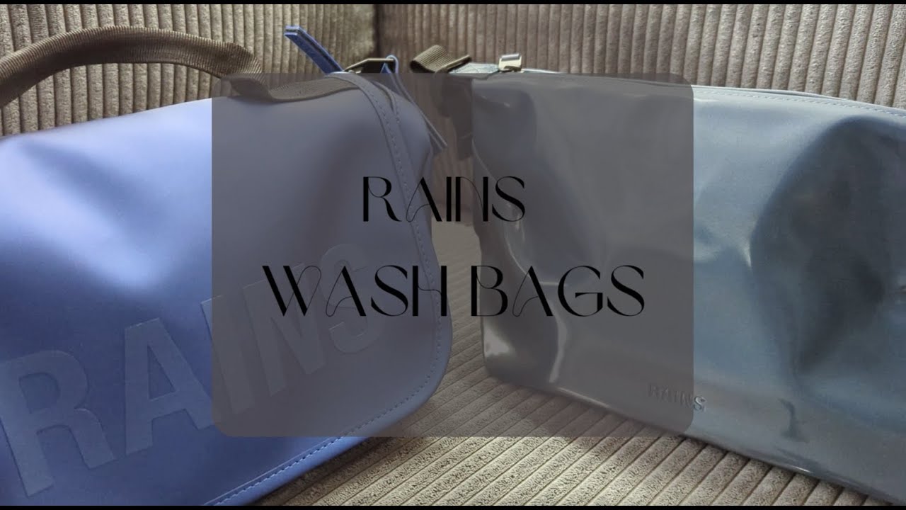 Rains Wash Bags | Bag of Vic's