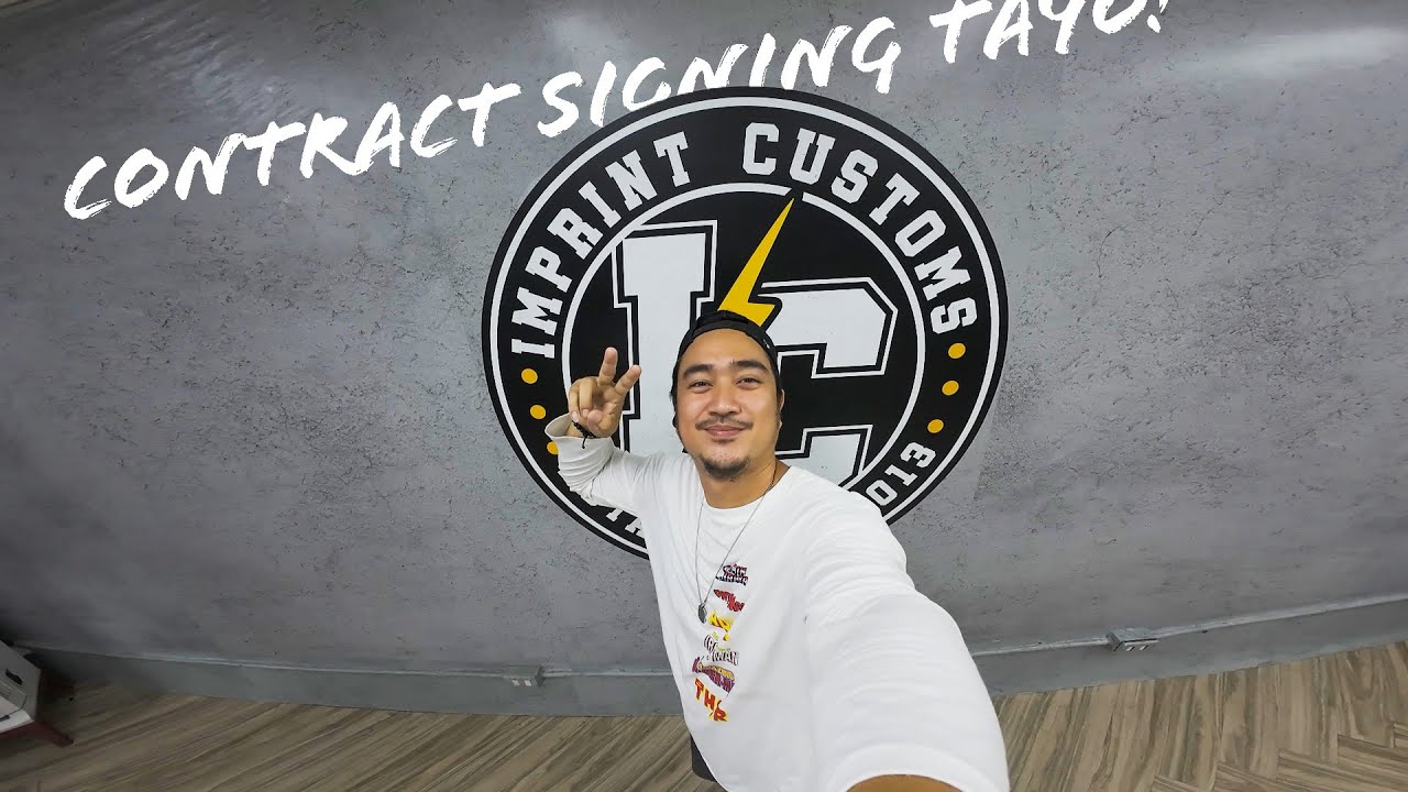 CONTRACT SIGNING!