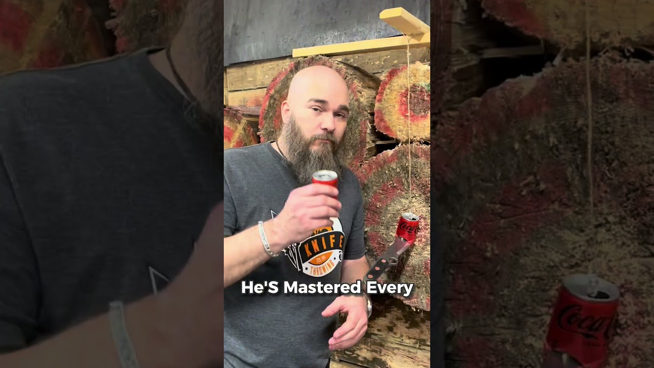 WITNESS the DEADLIEST Knife and Axe Thrower!