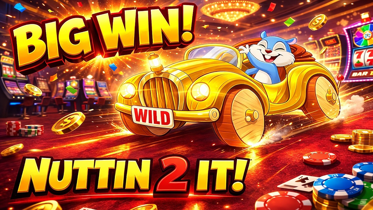 BIG WIN! Rare and Surprisingly Fun! Nuttin 2 It 3-Reel slot at Sunset Station casino!