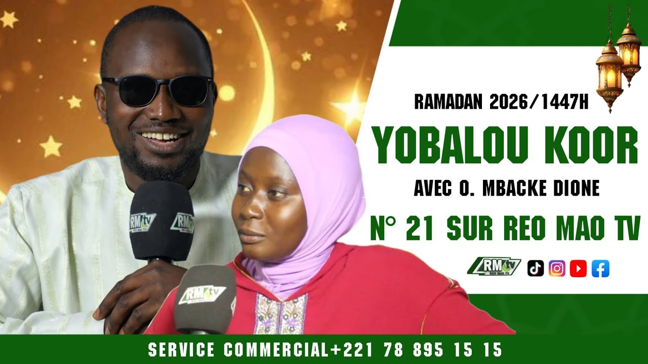 🟢RMT: Yobalou Koor 11H  -  21 Ramadan 1447/2026  -  Pr : Oustaz Mbacke Dione