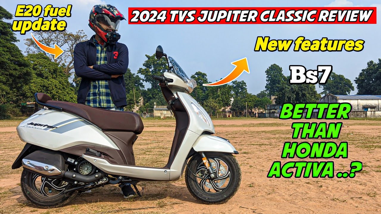 2024 TVS Jupiter Classic Review With New Features- Most Efficient 110cc scooters 😱