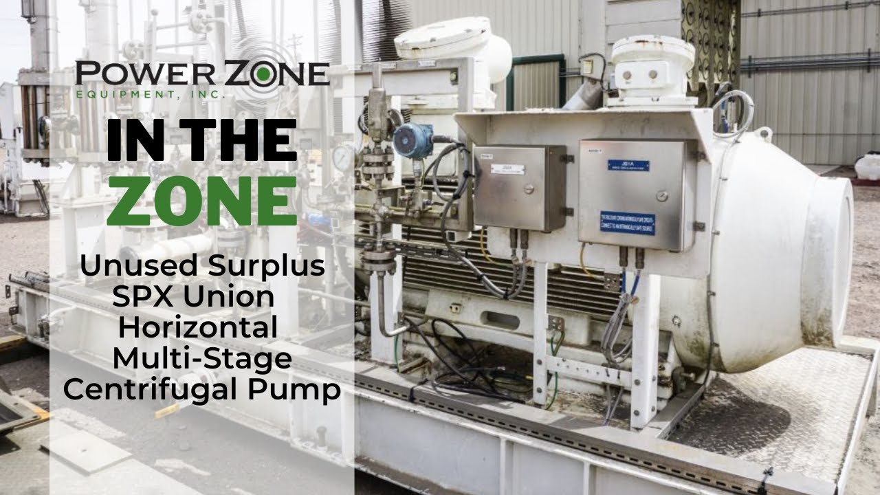 Industrial Pump Excellence: Unused Surplus SPX Union Pump