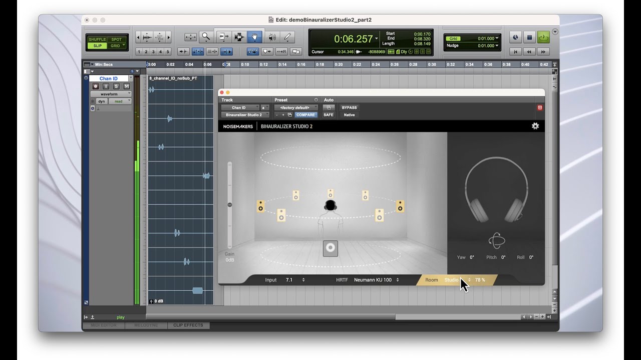 Binauralizer Studio 2