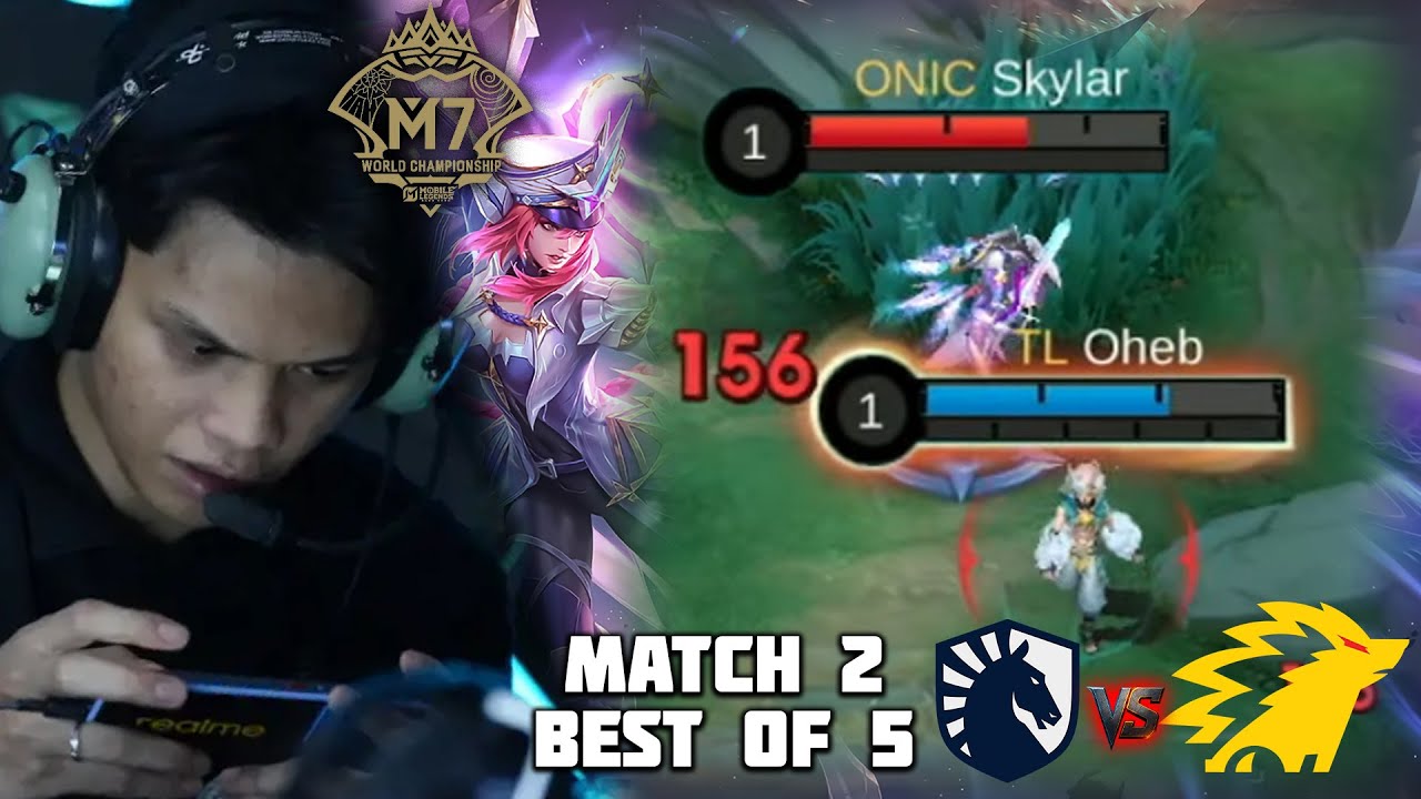 SKYLAR PAKE FREYA BUAT COUNTER SORA OHEB DI GOLDLANE!! ONIC VS TLPH MATCH 2 M7!!