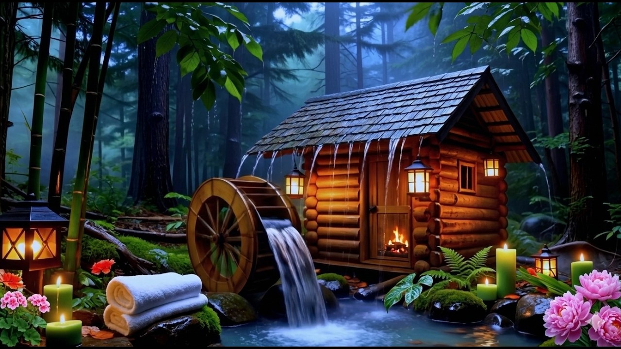 Sound Relaxing Piano Music & Water Sounds  | Deep Healing & Spa Relaxation Music