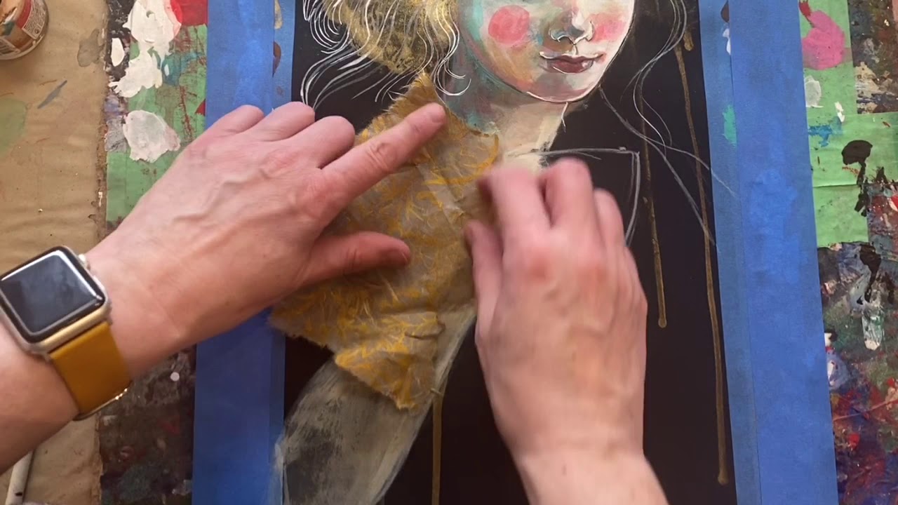 Part 5 - Painting On Black paper